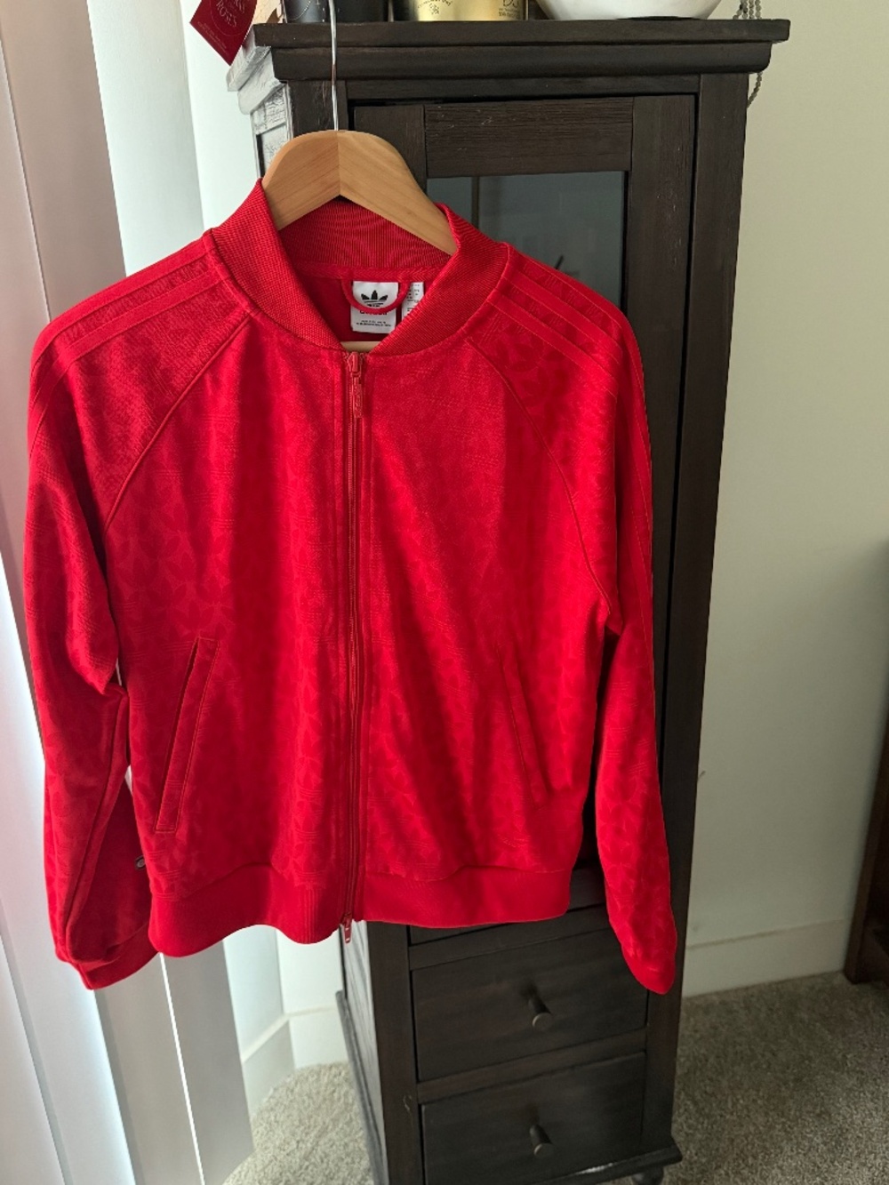 Red Adidas Jacket M/L